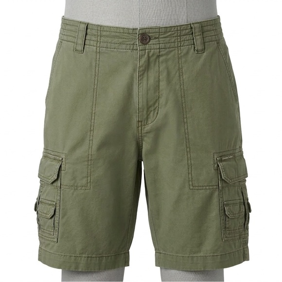 Aéropostale Other - Aeropostale Vintage Y2K Skater Baggy Cargo Shorts Green 33 Grunge Jorts